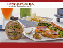 Tablet Screenshot of beavertonfoods.com